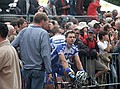 Tour de France<br />4 juli 2004<br /><br />Servais voor de start van de 1e etappe